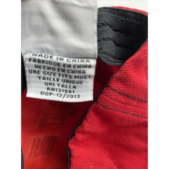 Case Agriculture Farm Heavy Equipment Baseball Hat Cap Red Black Logo - Picture 11 of 13